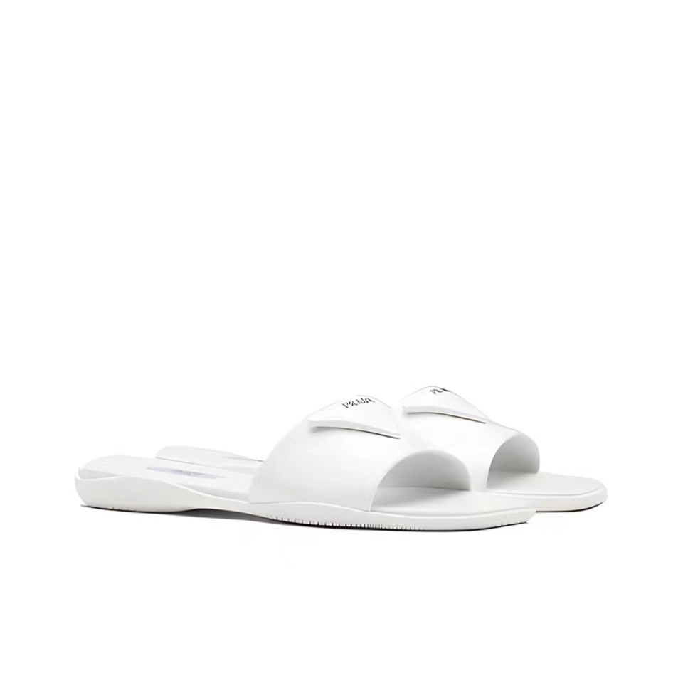 Prada  Bright Fat Slippers Fashion Sandals Slide