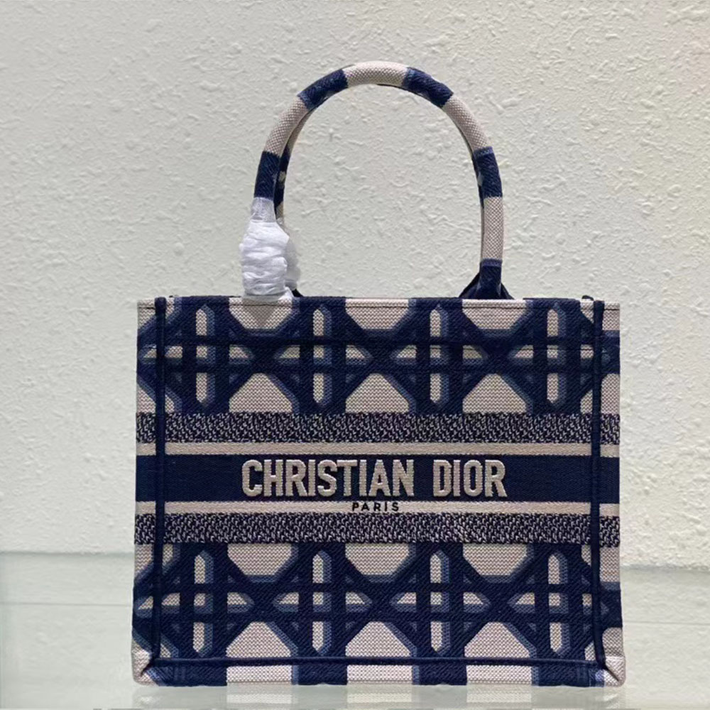 Dior Book Tote D-Lace Macrame Bag