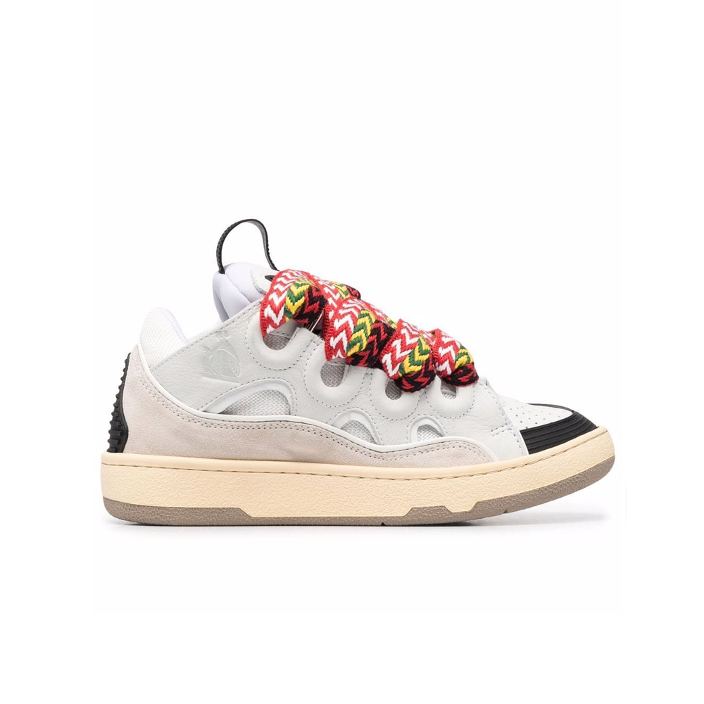 Lanvin LEATHER CURB SNEAKERS