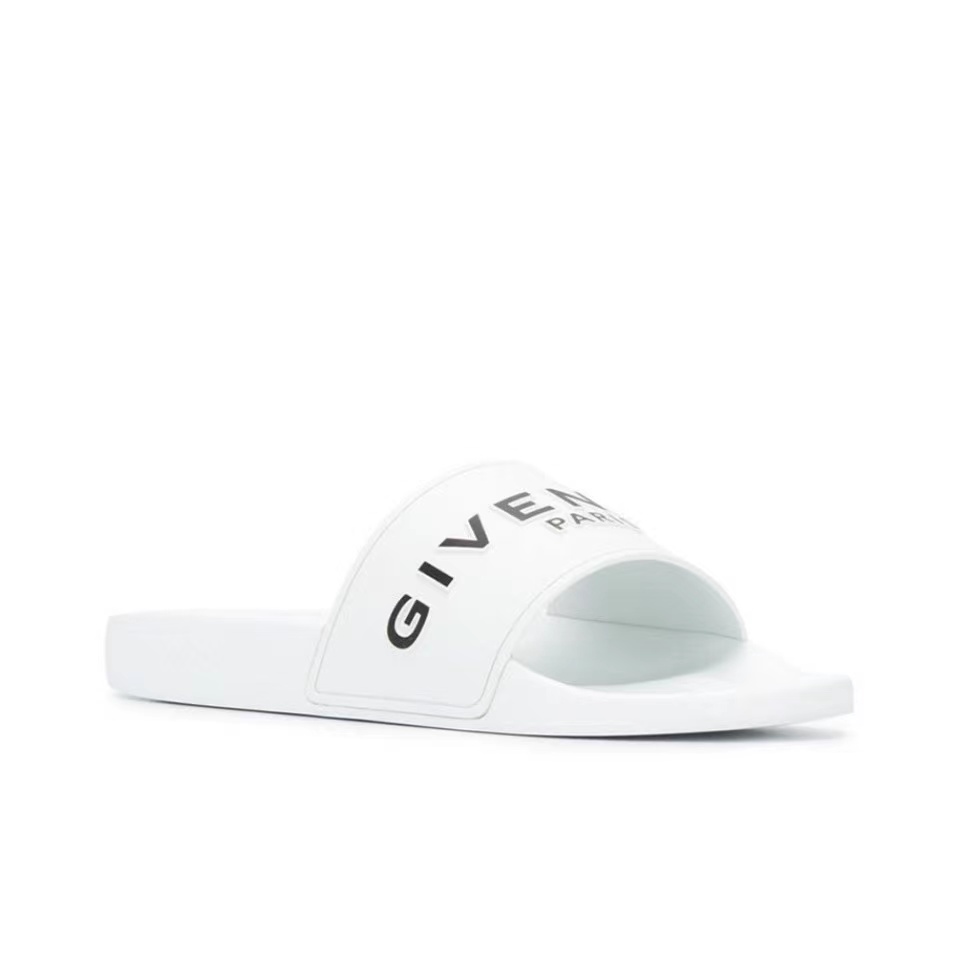 Givenchy Rubber Logo flip-flops Slide Sandal