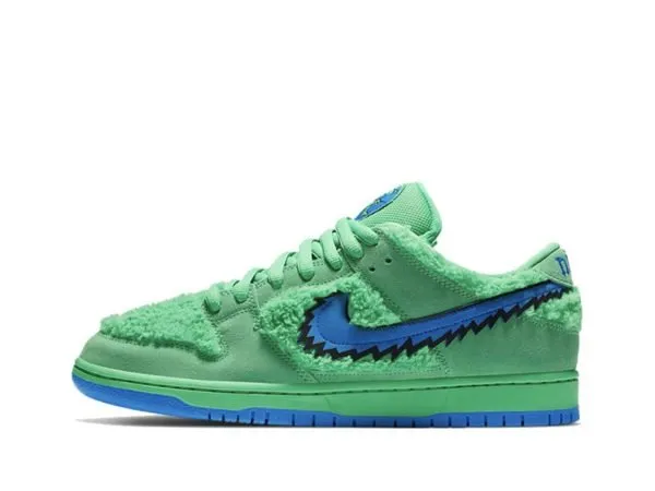 Dunk SB Low “Green Bear”× Grateful Dead