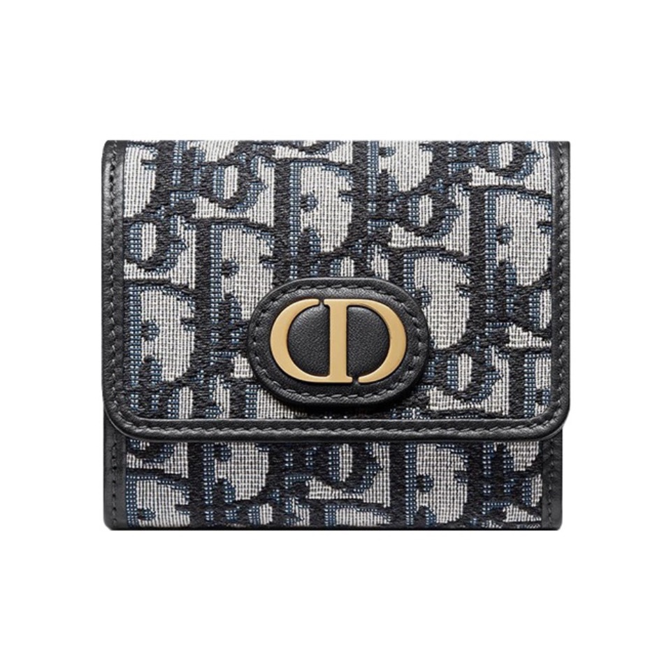 Dior 30 Montaigne Three Fold Wallet