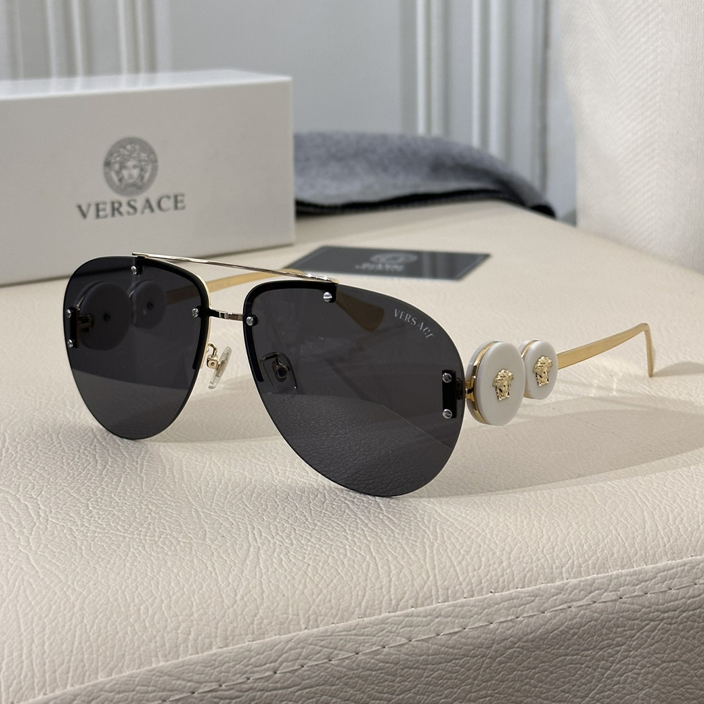 Versace  Rimless Sunglasses Top Quality