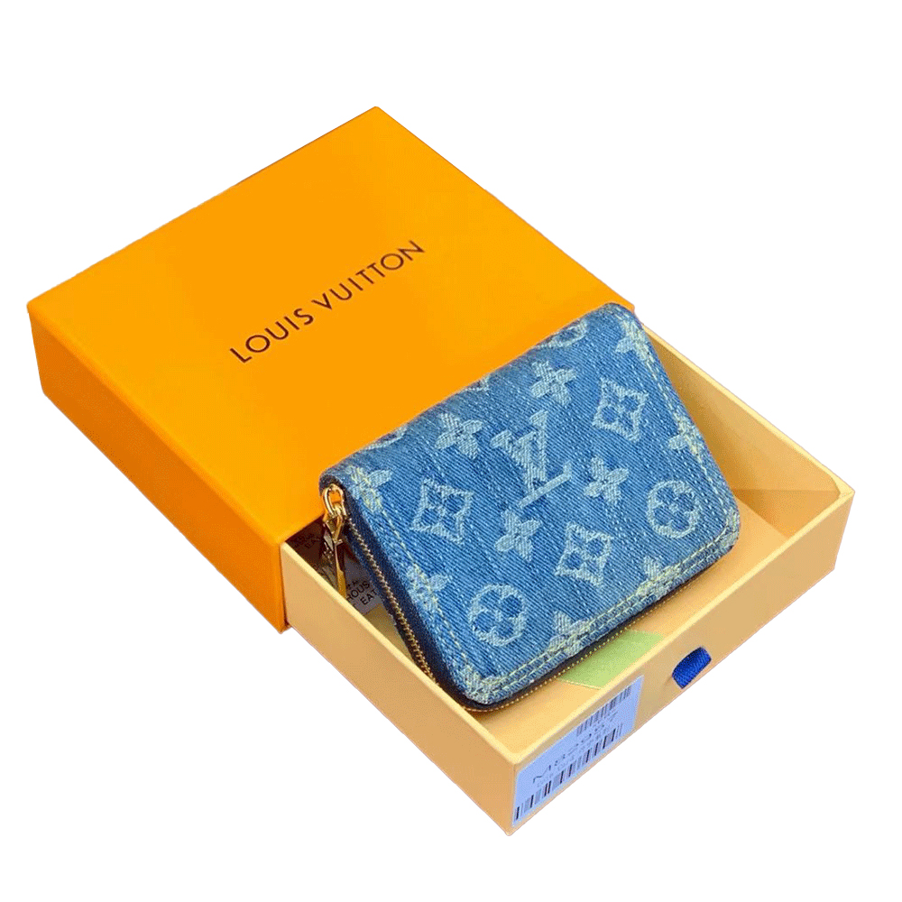 LV  Monogram jacquard denim bag