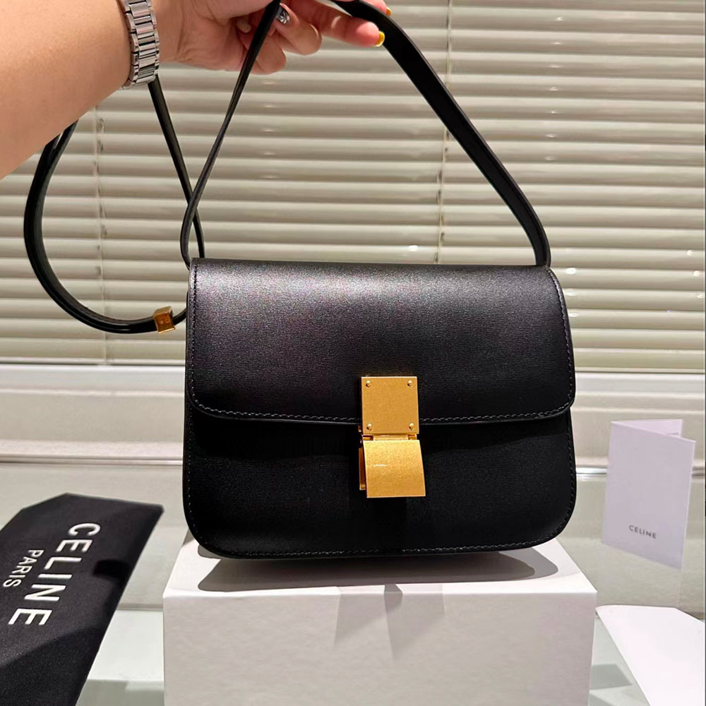 CELINE Liege Calfskin Box Flap Bag