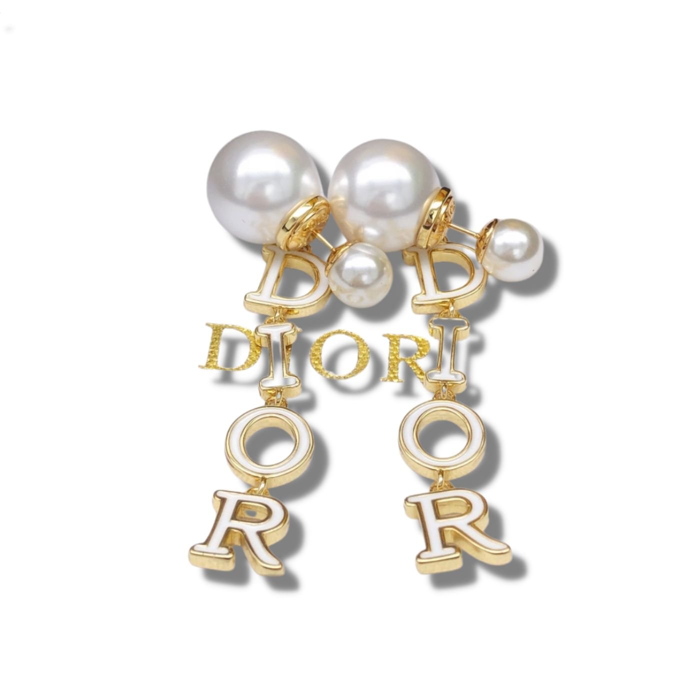 Dior 21 Autumn Earrings Gold For Women Jewelry