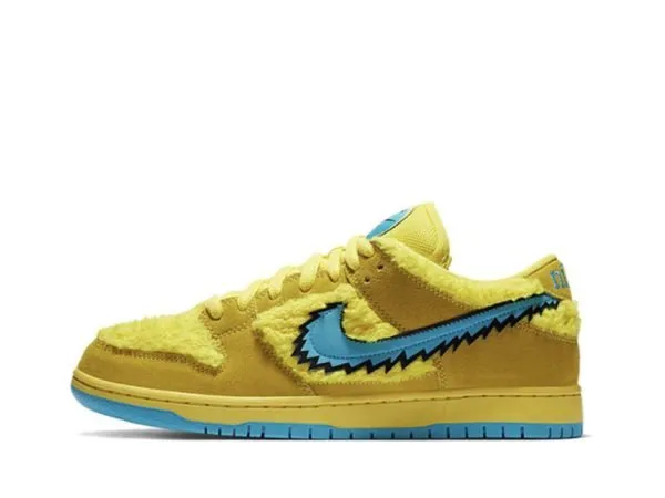 Grateful Dead x SB Dunk Low Pro “Opti Yellow”