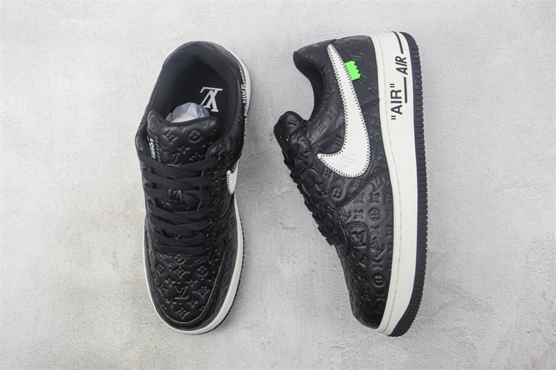 LV x Nike Air Force 1'07 LV8 Low Black/white/LV Monogram