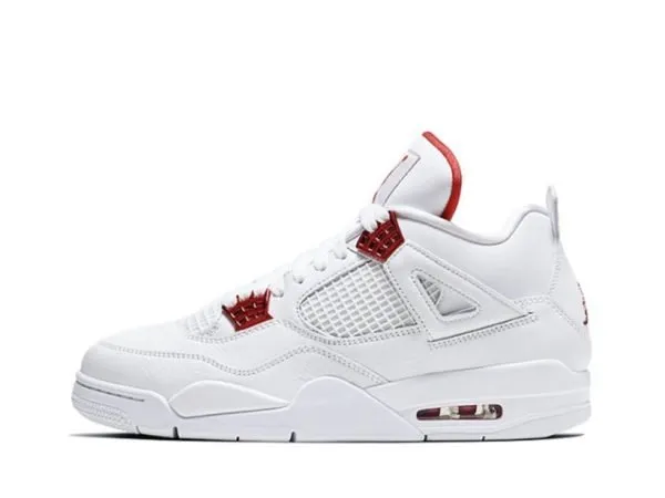 Jordan 4 Retro“White University Red”