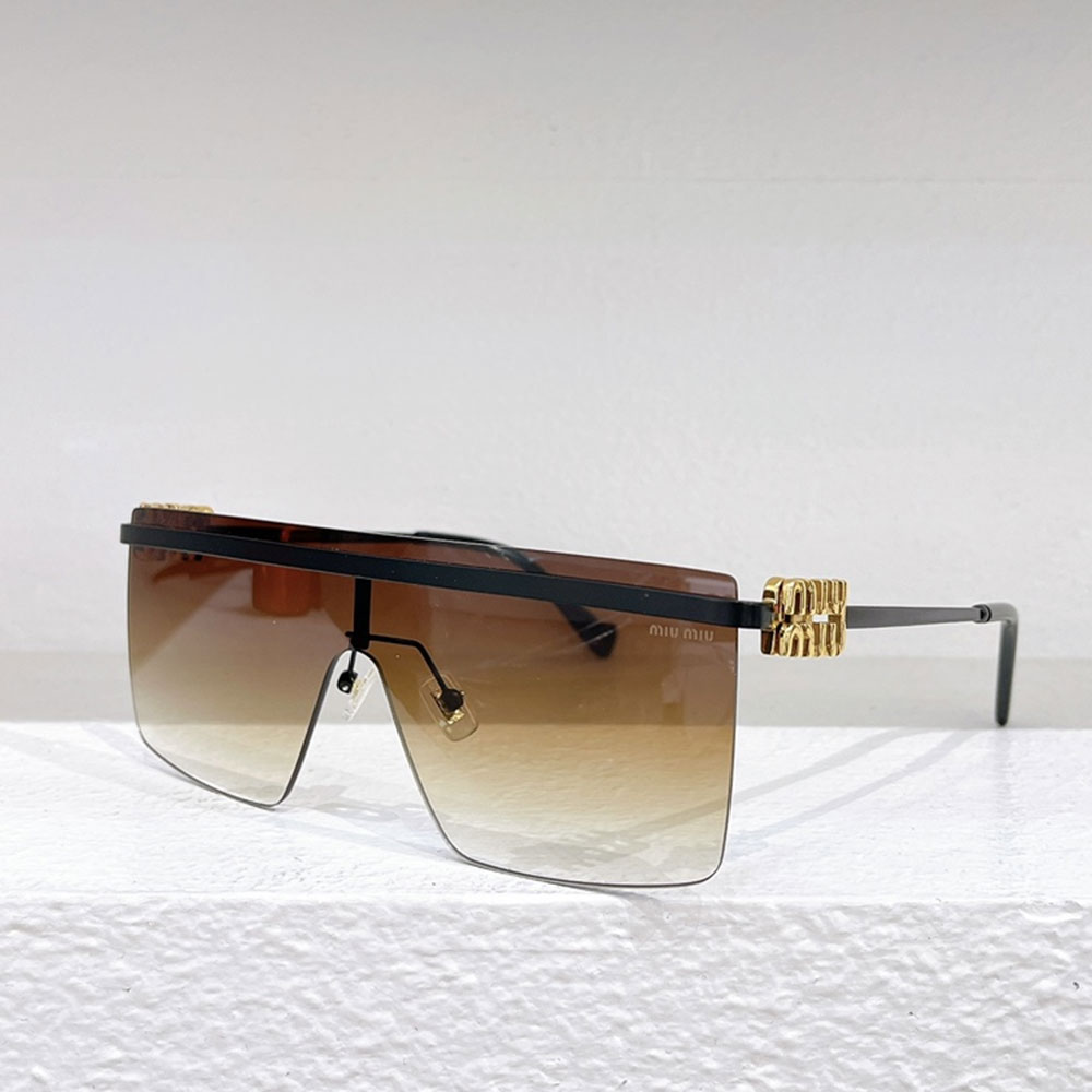 MIU MIU Thin Metal Mirror legs Sunglasses Top quality (Replica)