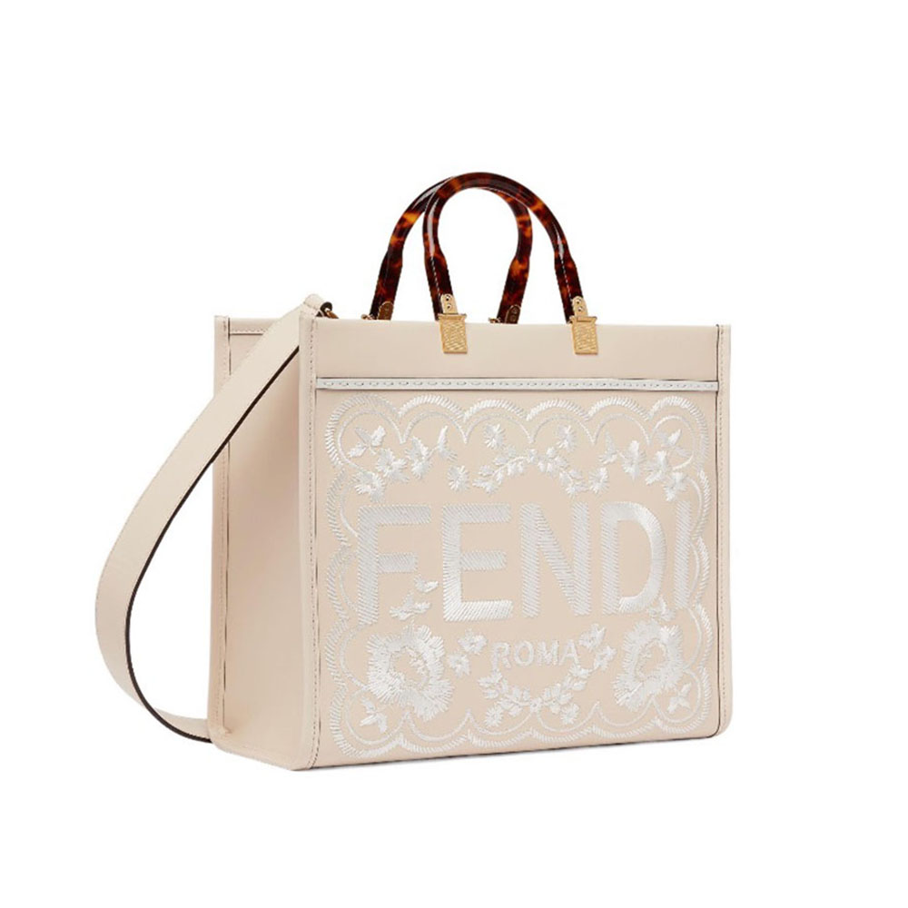 FENDI Sunshine Flower Embroidery Bag Medium