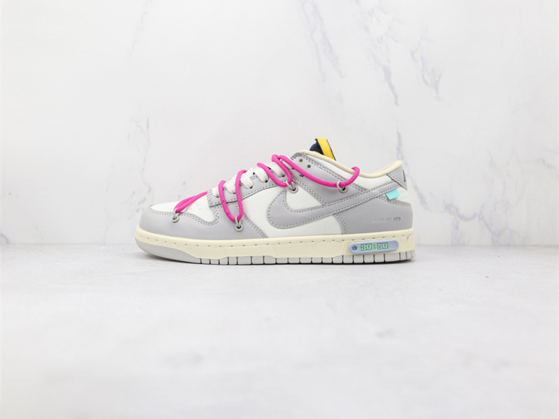 OFF WHITE X Nike Dunk SB Low The 50 NO.30 DM1602-122