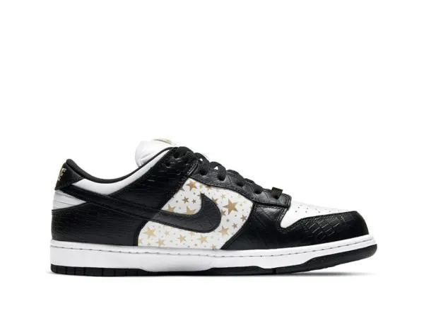 Superme x Dunk SB Low “Black Stars”
