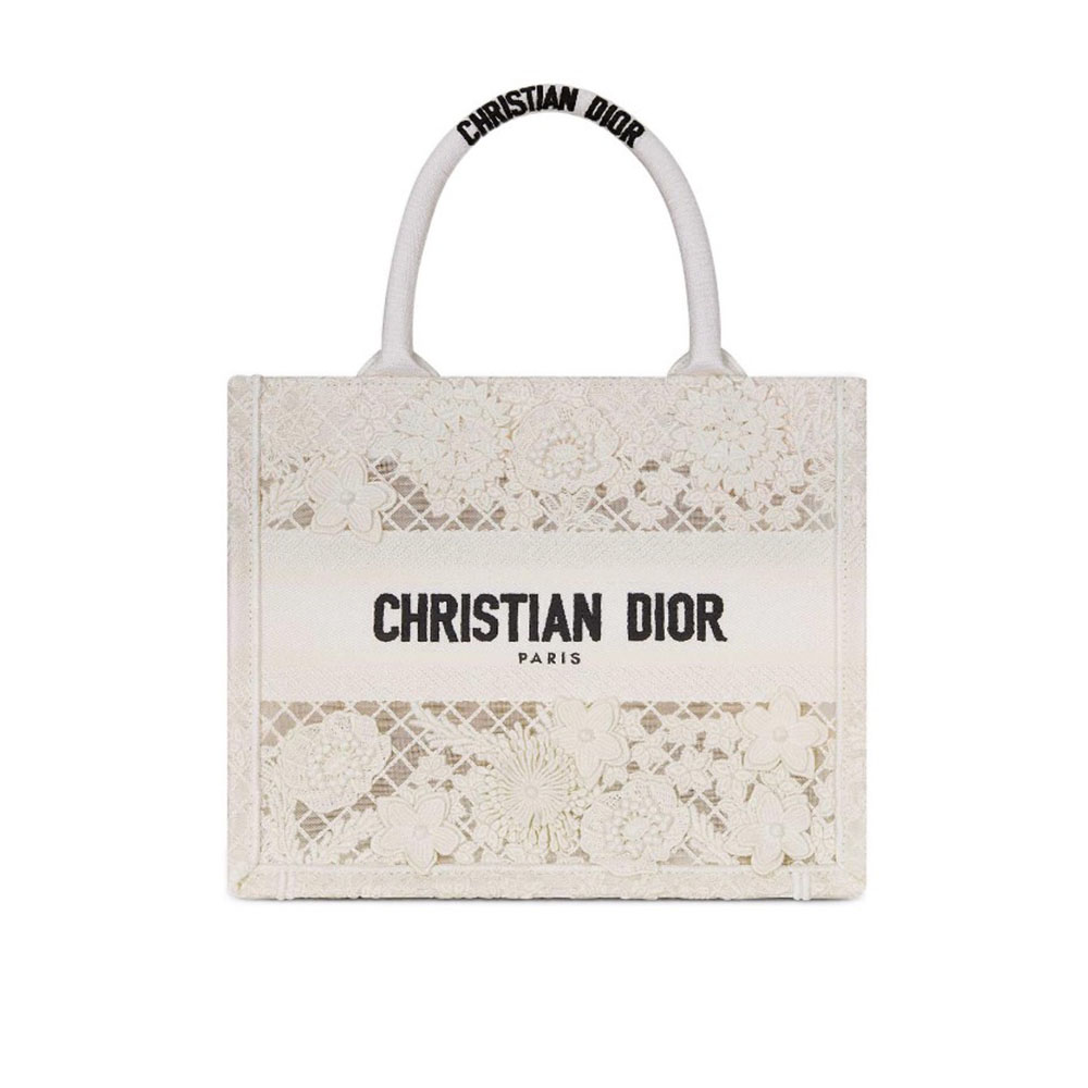 Dior Book Tote D-Lace Macrame Bag