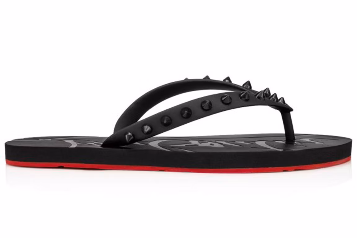 Christian Louboutin Loubi Flip Slide
