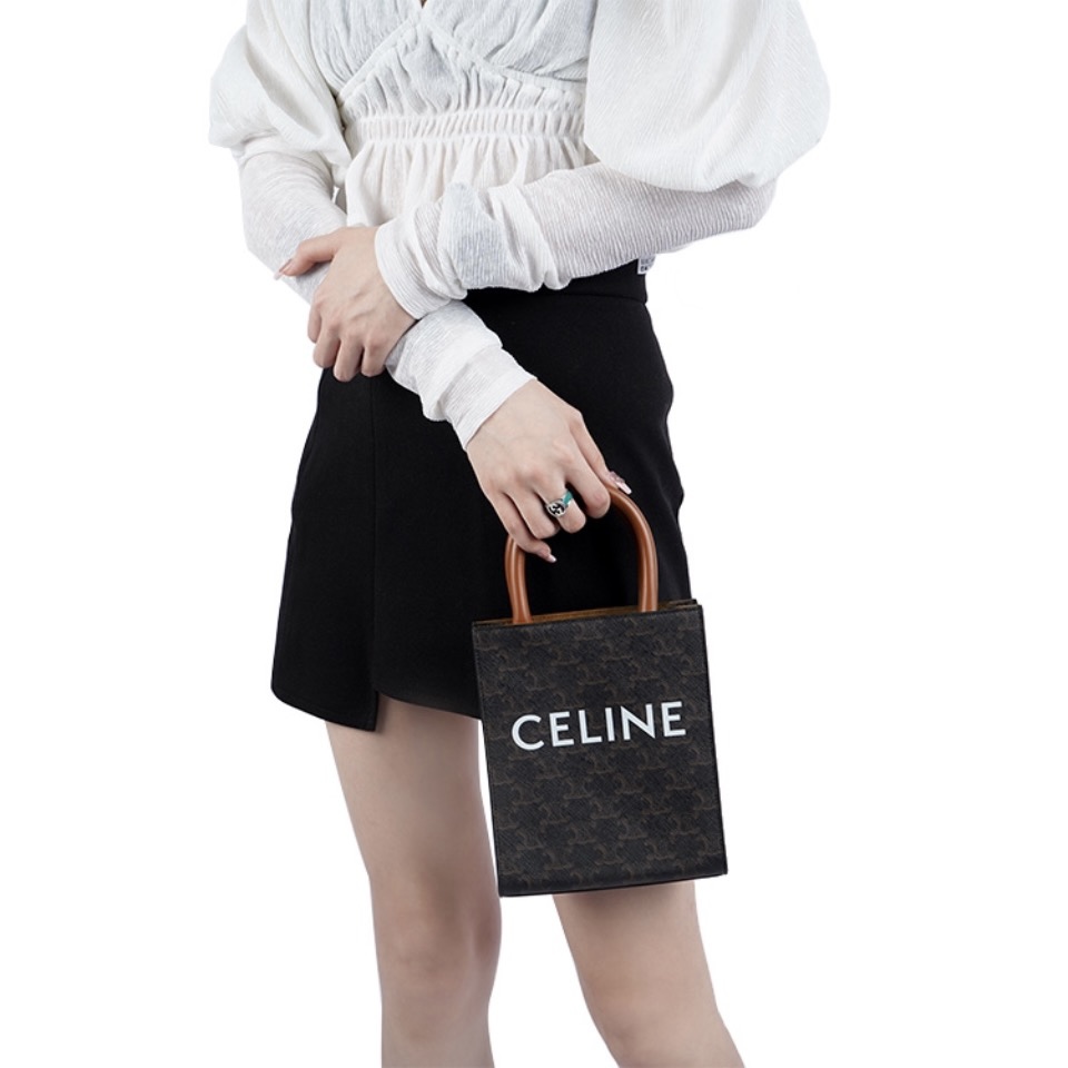 Celine Cabas Handbag Mini