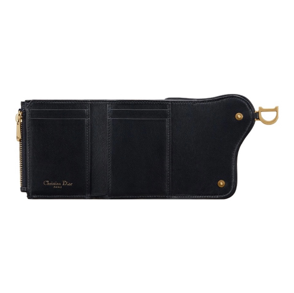 Dior saddle Three Fold Wallet