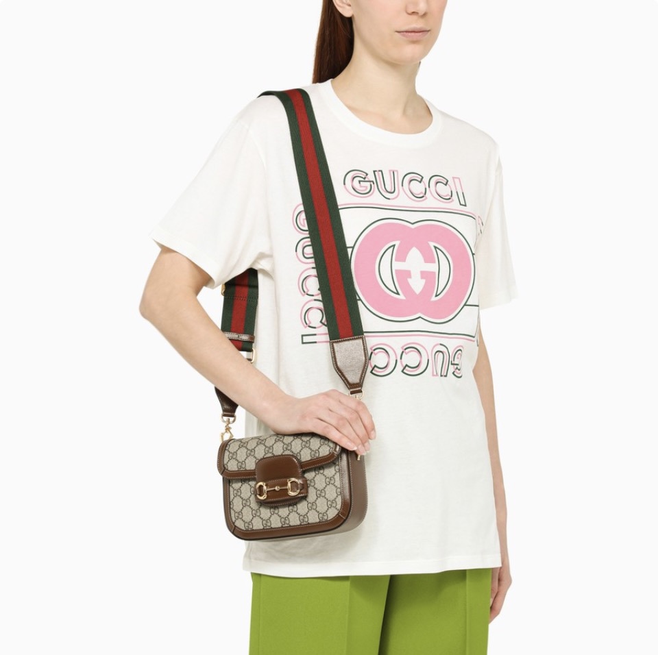 GUCCI 1955 Horsebit Shoulder Bag Mini