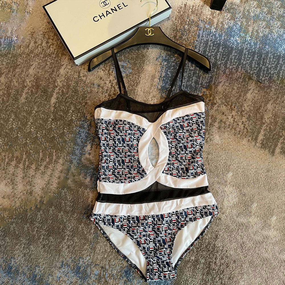 Chanel One-piece Swimsuit Swimwear