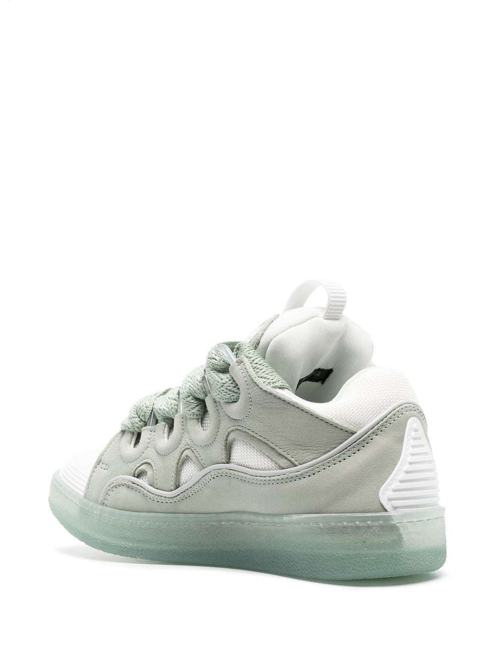 Lanvin LEATHER CURB SNEAKERS