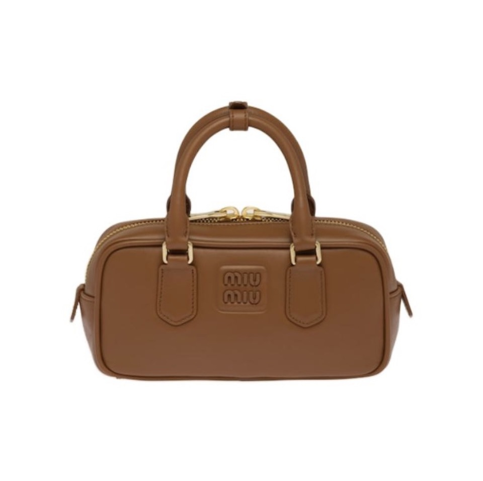 MIU MIU Arcadie Leather Handbag