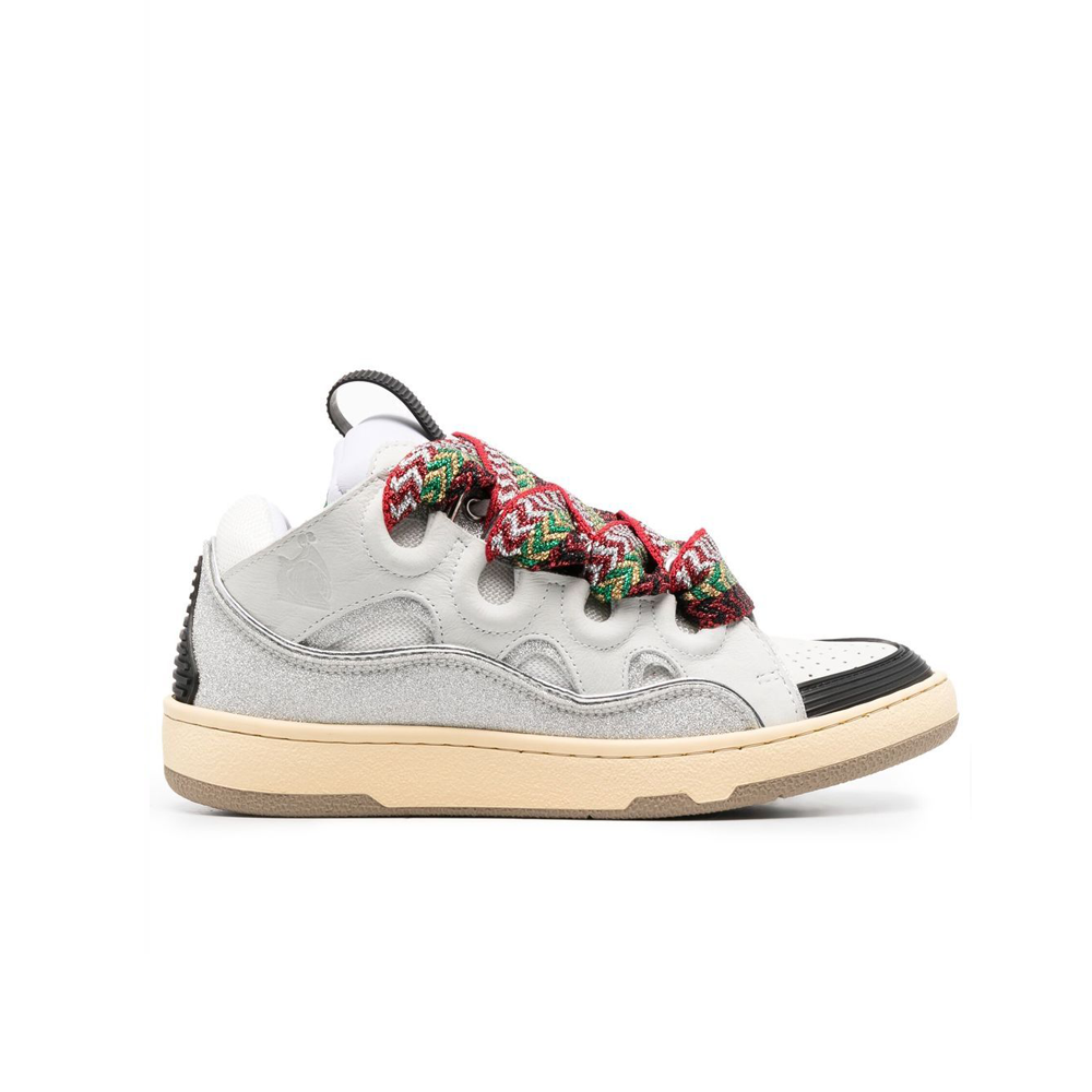 Lanvin LEATHER CURB SNEAKERS