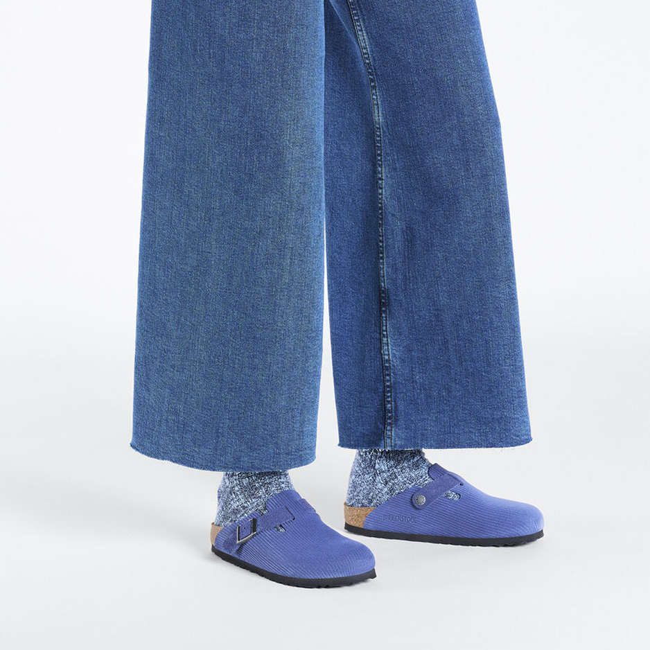 Birkenstock Boston Suede Embossed