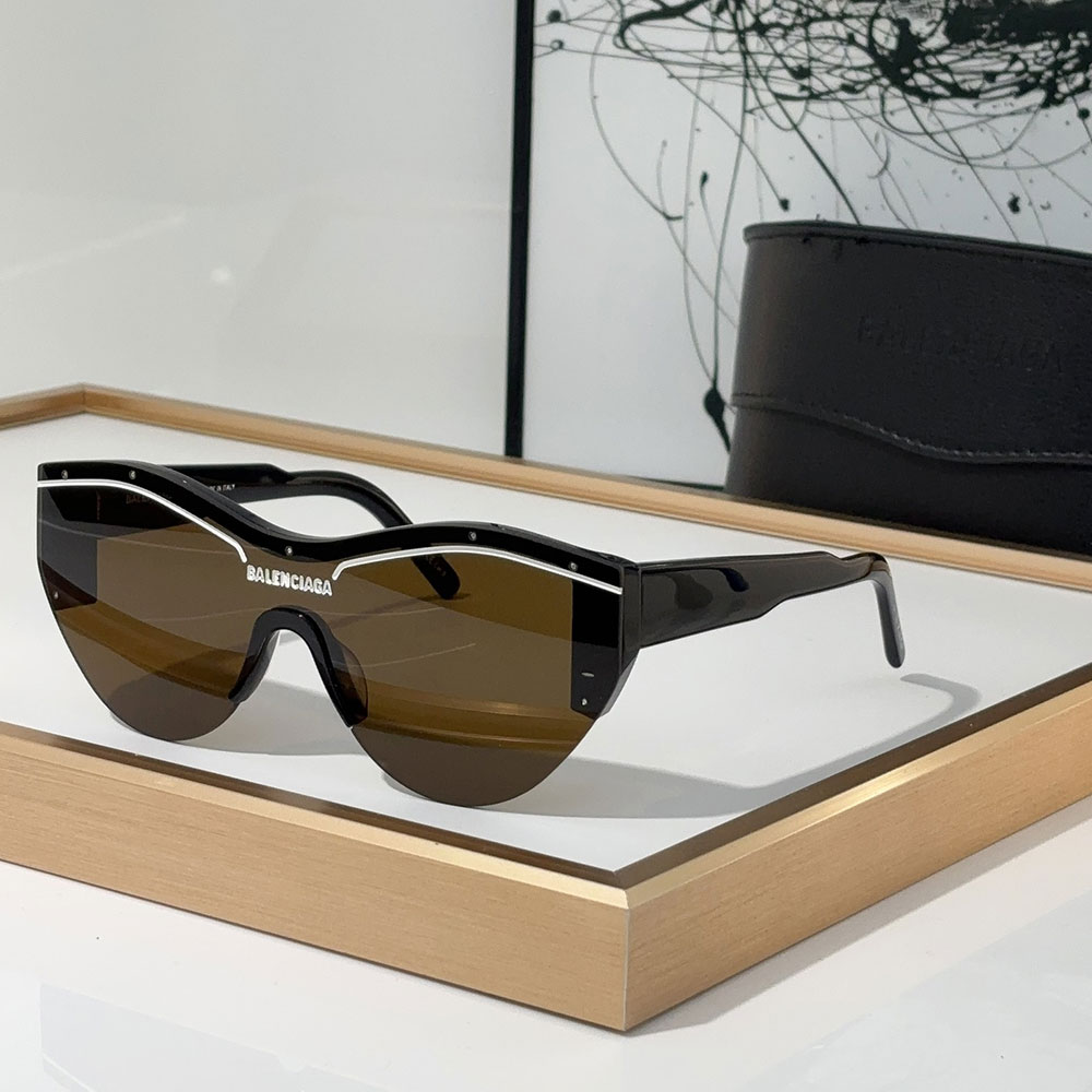 Balenciaga Mirror Logo  Sunglasses Top quality