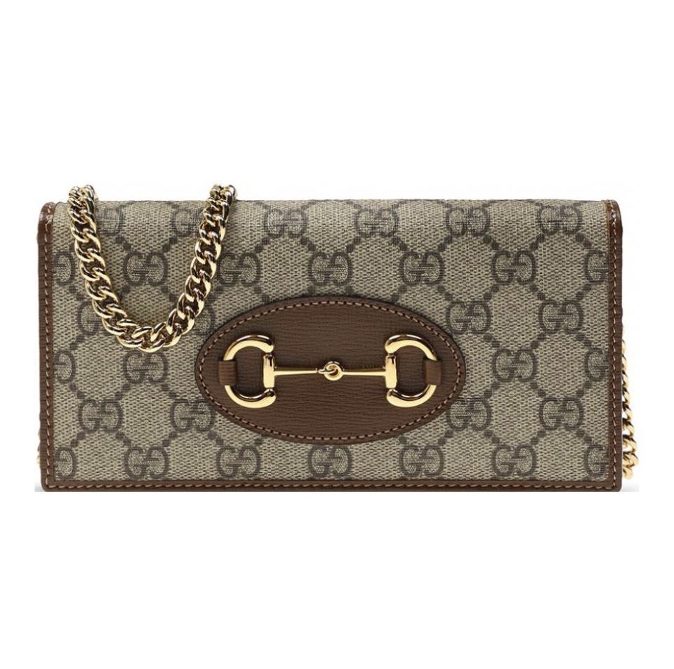 Gucci 1955 Horsebit Chain Wallet