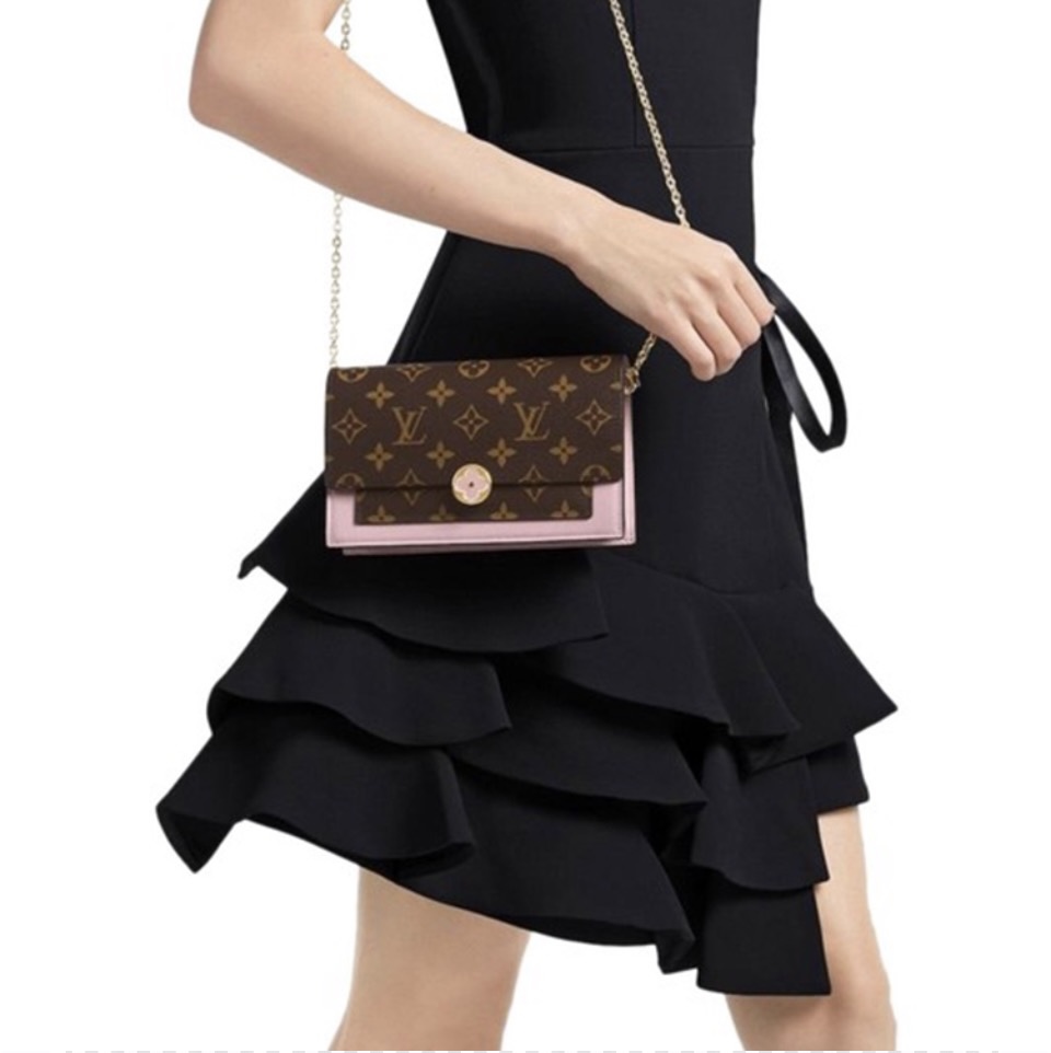 LV Flore Chain Wallet