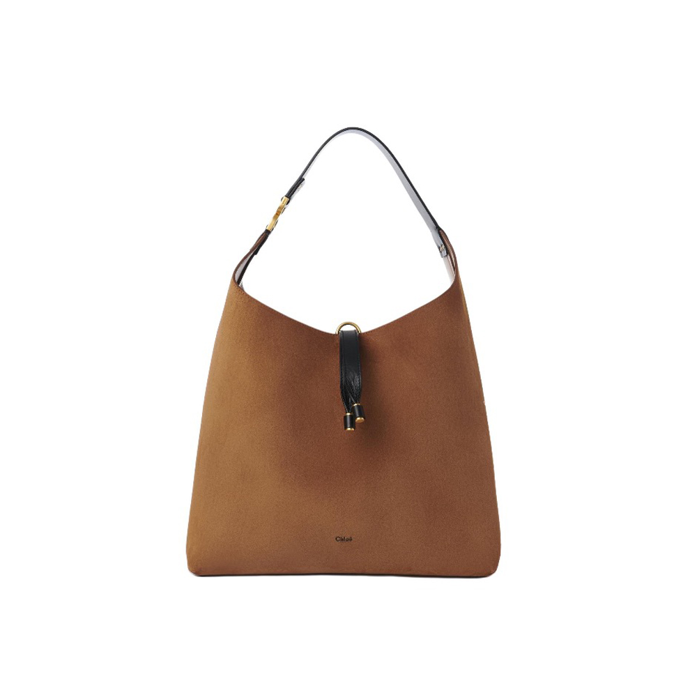 Chloe Marcie Suede Leather Bag