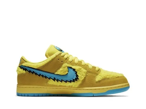 Grateful Dead x SB Dunk Low Pro “Opti Yellow”