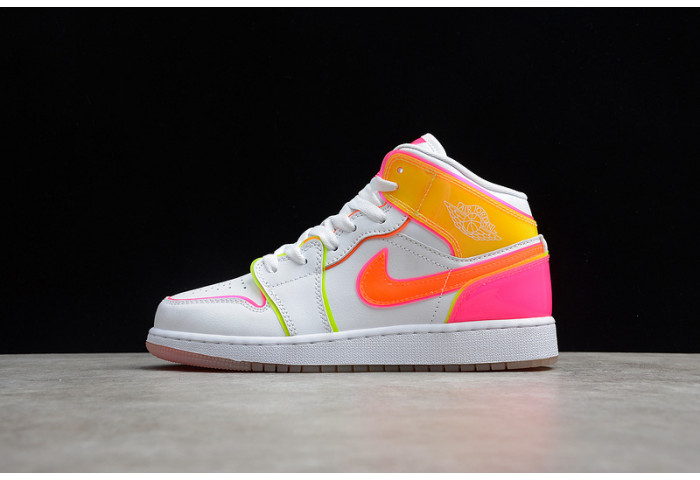 Air Jordan 1 Mid SE GS Edge Glow CV4611-100