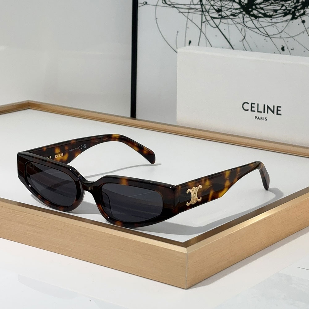 Celine  Patterned Frame  sunglasses Top quality