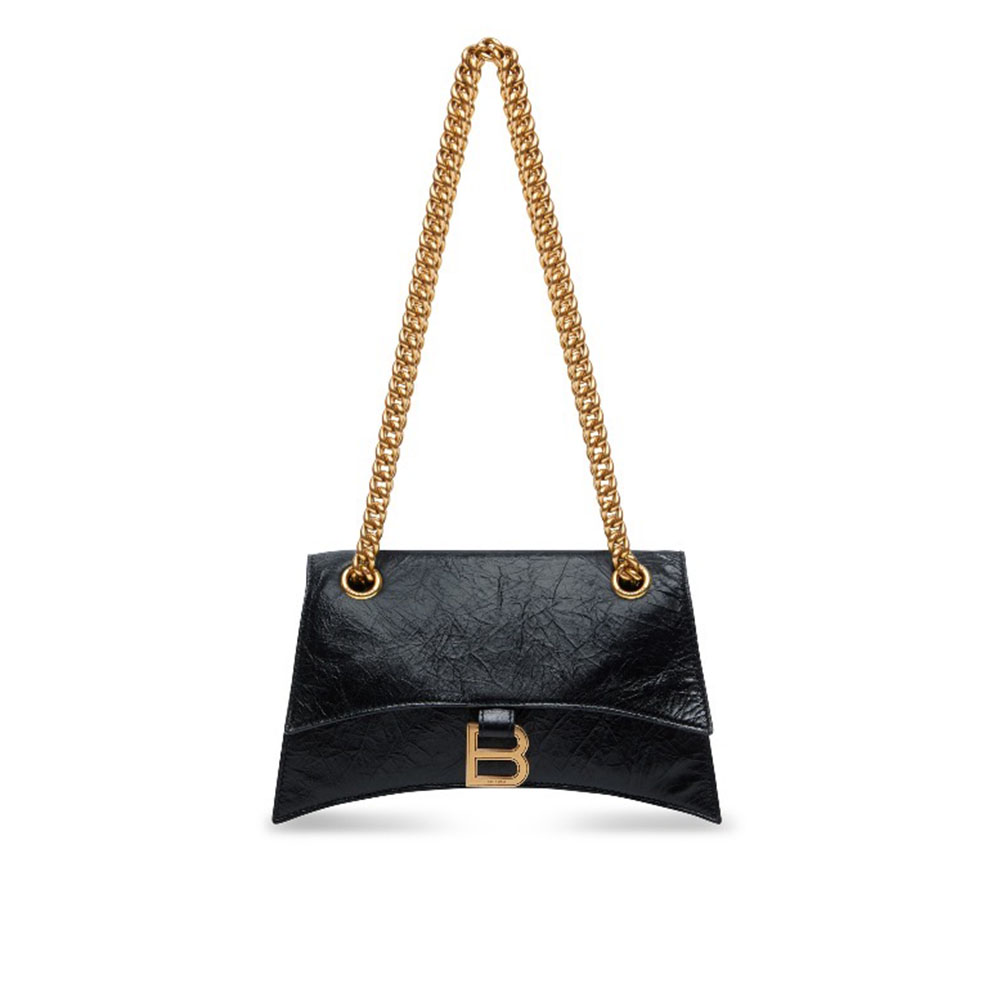 Balenciaga Crush Embossed Calf Leather Bag