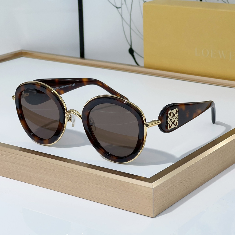 Loewe Round Sun Glasses Top Quality