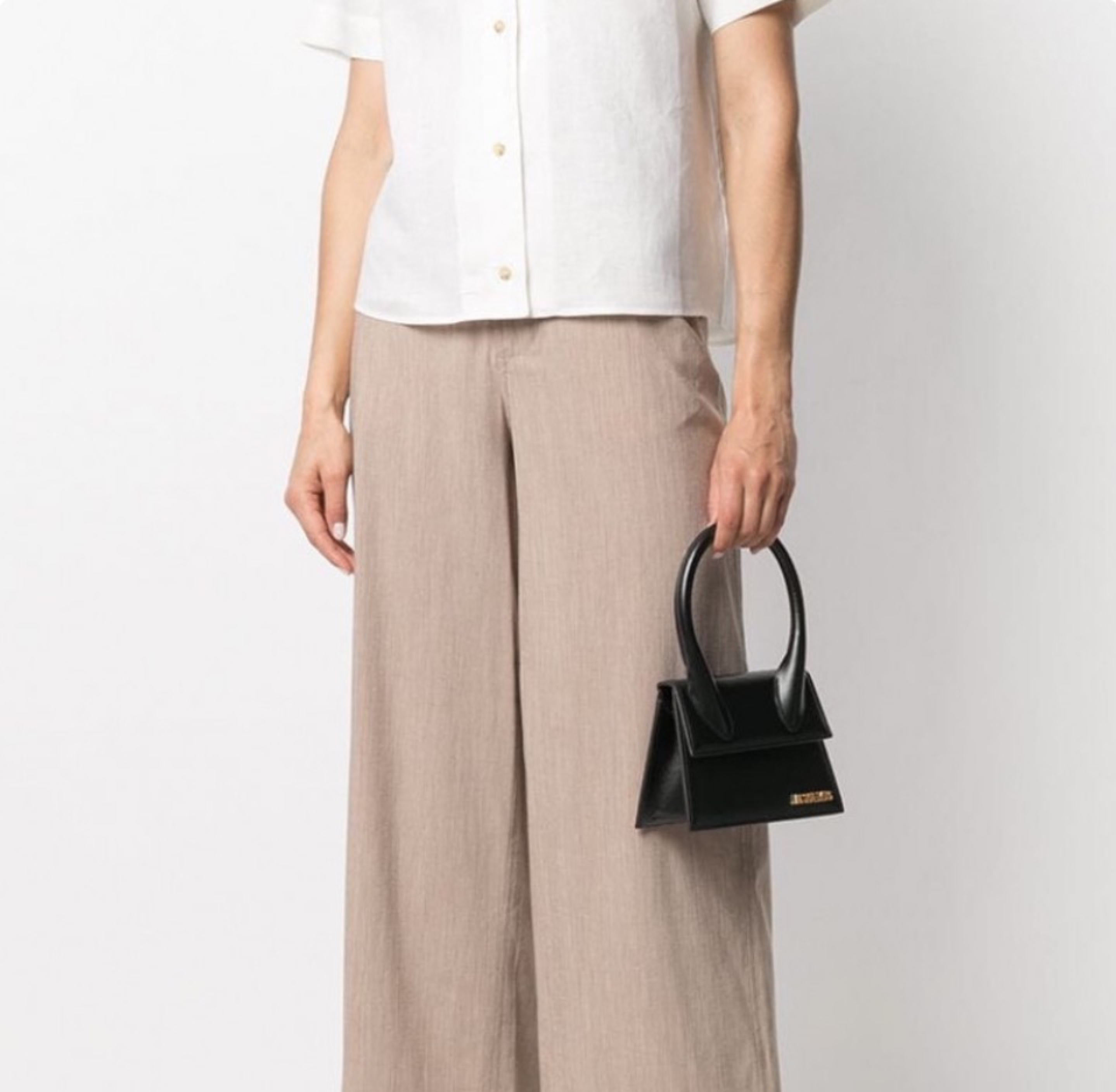 Jacquemus Solid Color Handbag