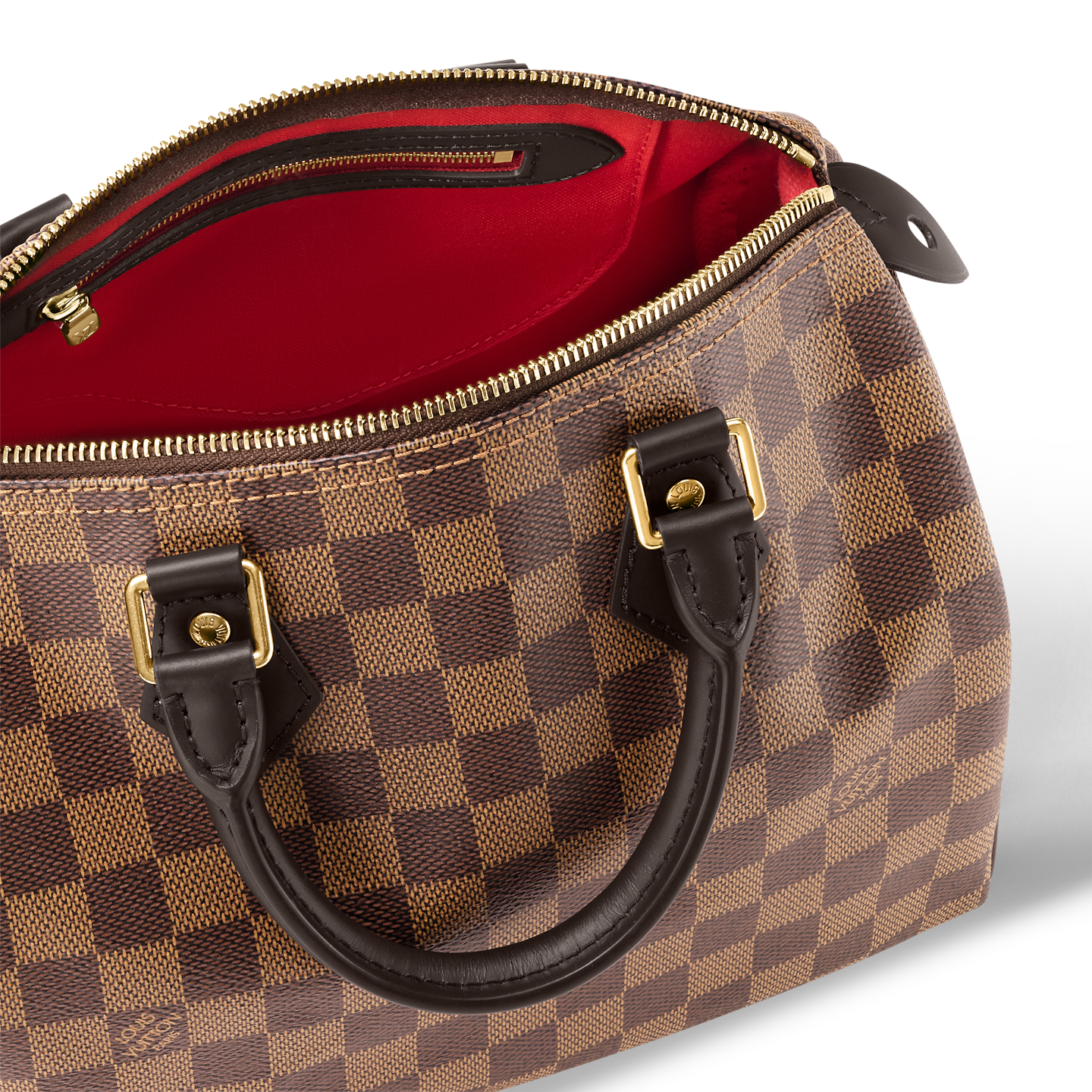 LV Speedy 25 Damier Ebene Women Handbag