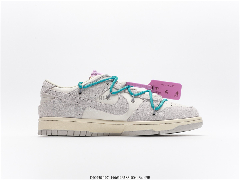 OFF WHITE X Nike Dunk SB Low The 50 NO.36 DJ0950-107
