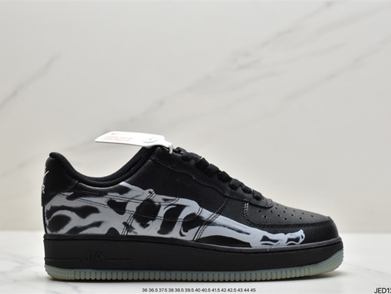 Nike Air Force 1 '07 QS Black Skeleton 2019 BQ7541-001