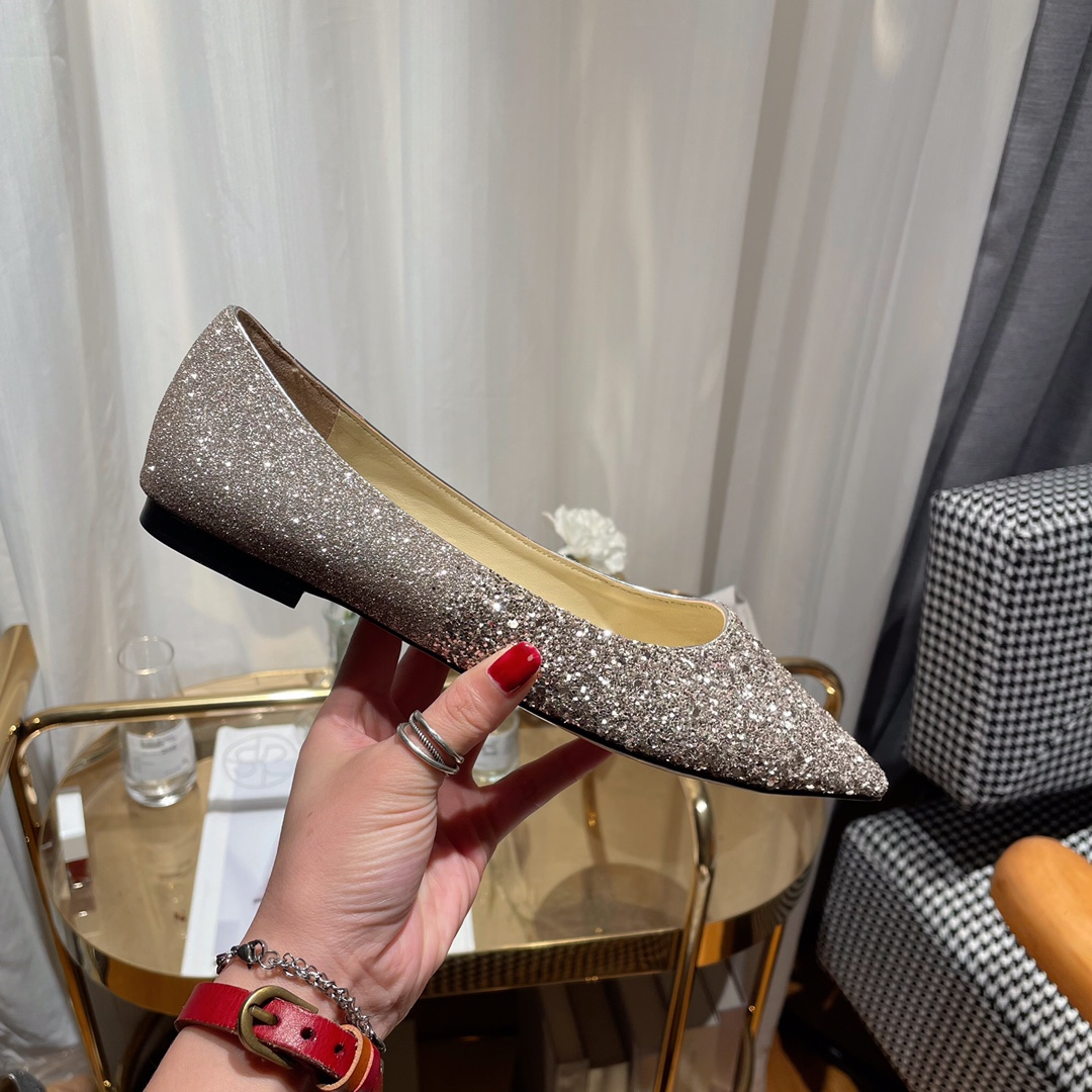 Jimmy Choo Love Flat cusp  Slide Sandal