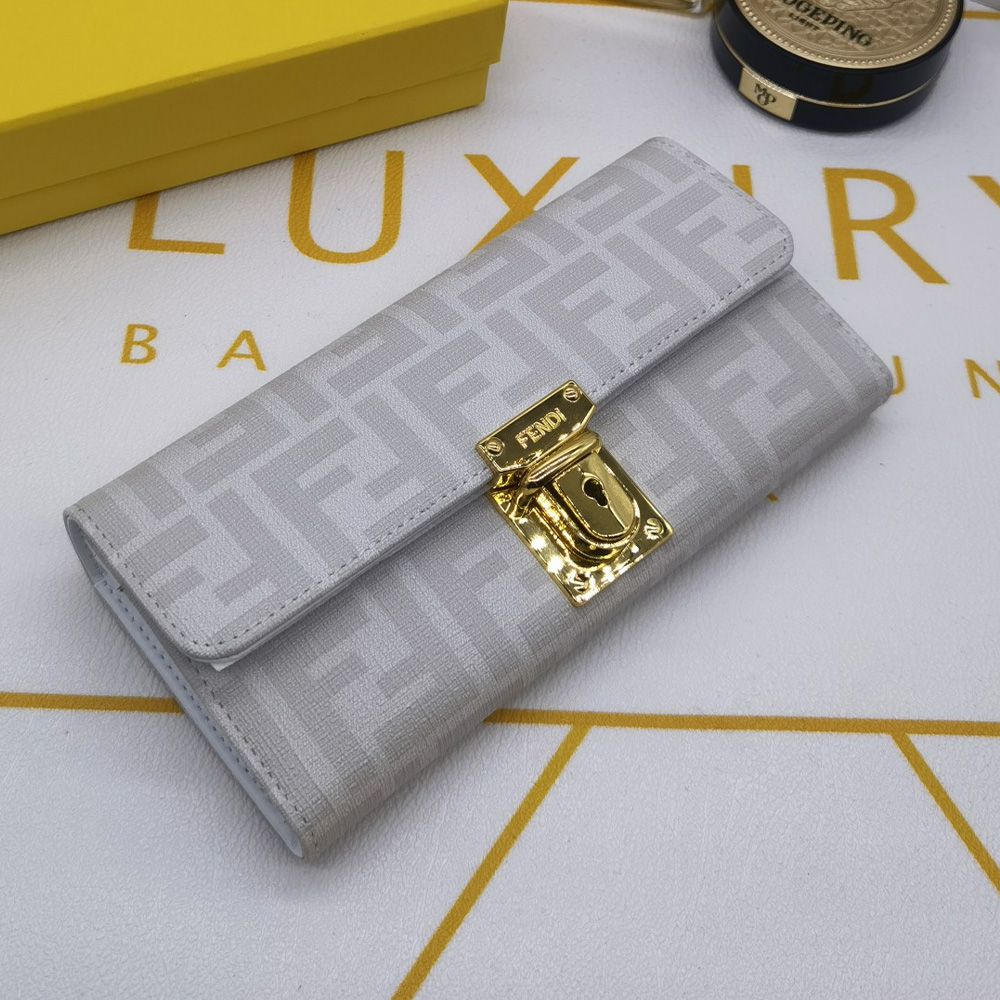 FENDI FF Long Wallet
