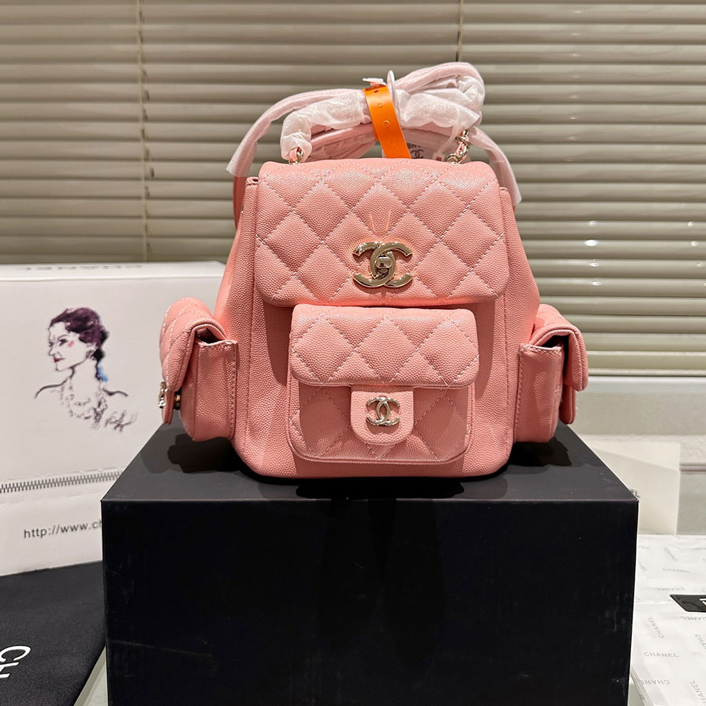 Chanel  23K Double Side Pocket Bag