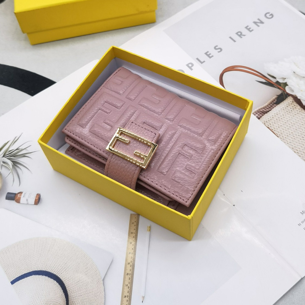 FENDI Embossed Wallte