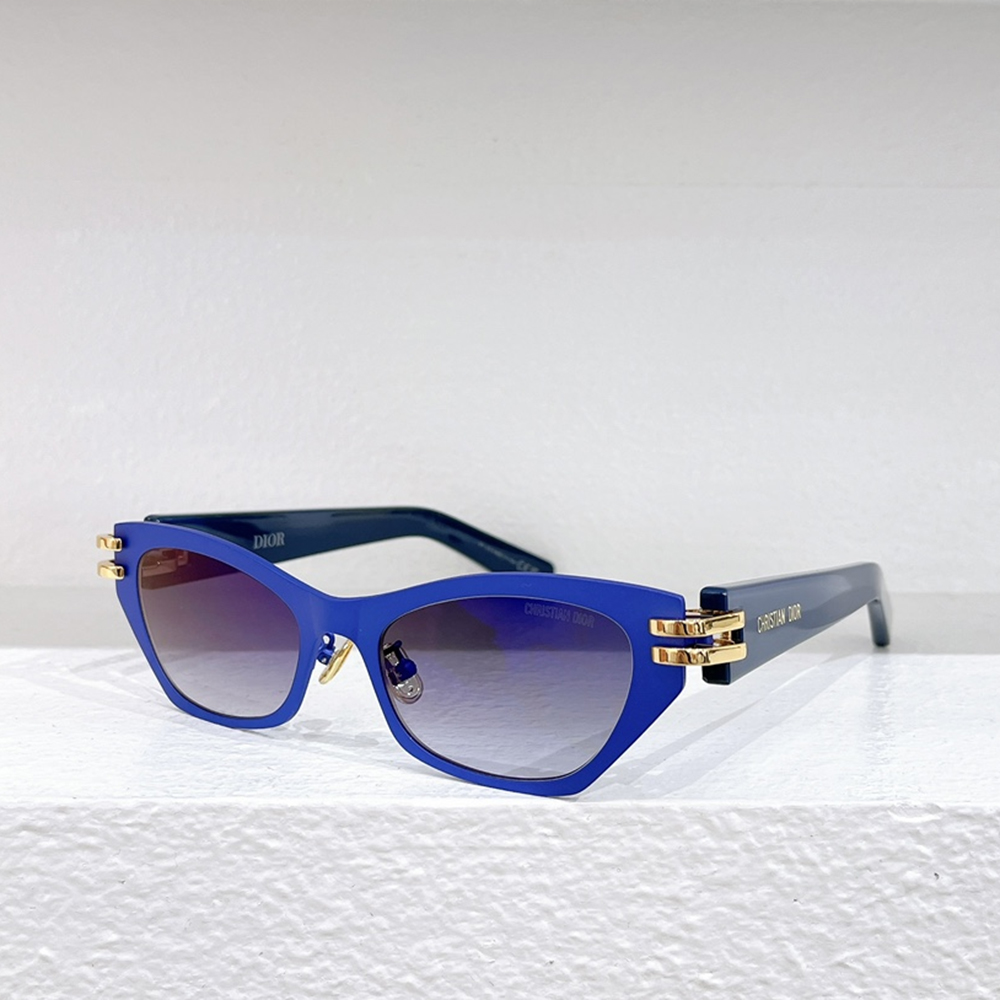 Dior Metal Letter Logo Sunglasses Top Quality