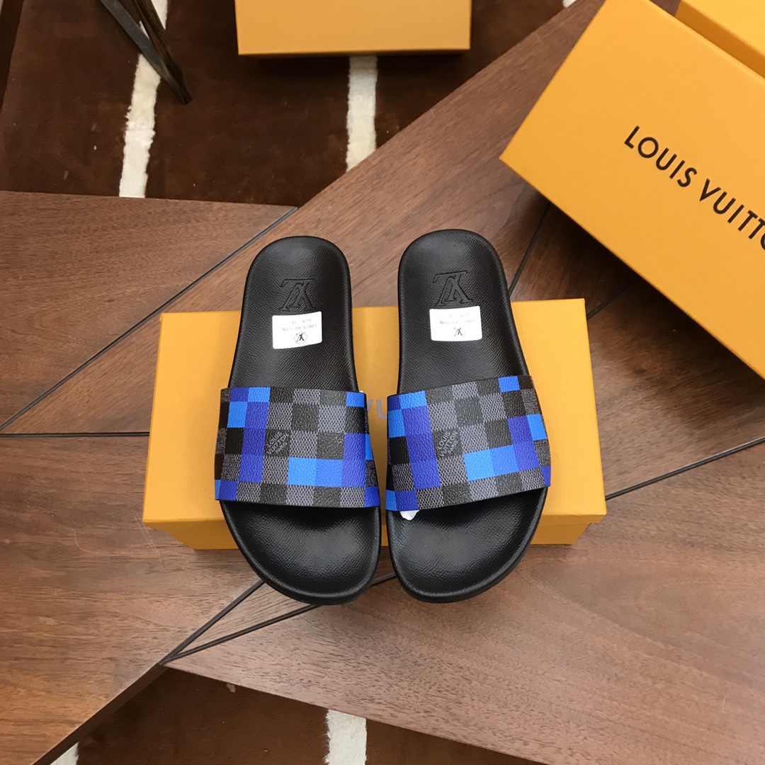 LV Waterfront Mule Sandals