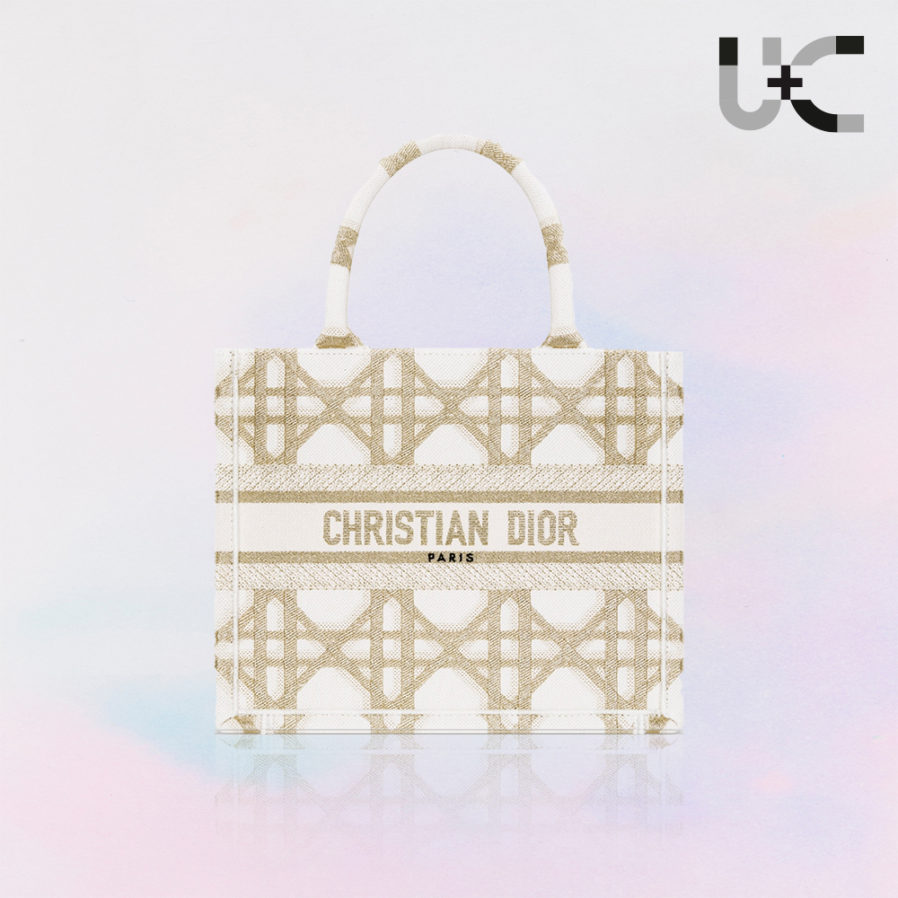 Dior Book Tote D-Lace Macrame Bag