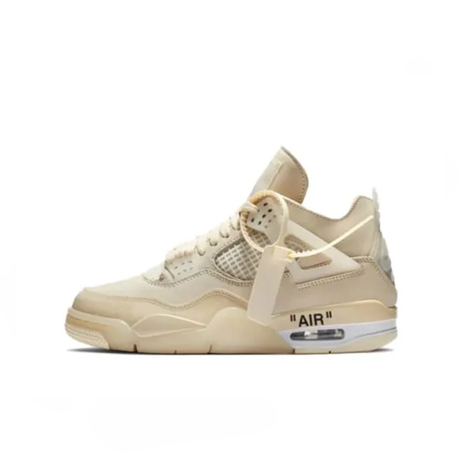 Off-white x Air Jordan 4 “Sail”