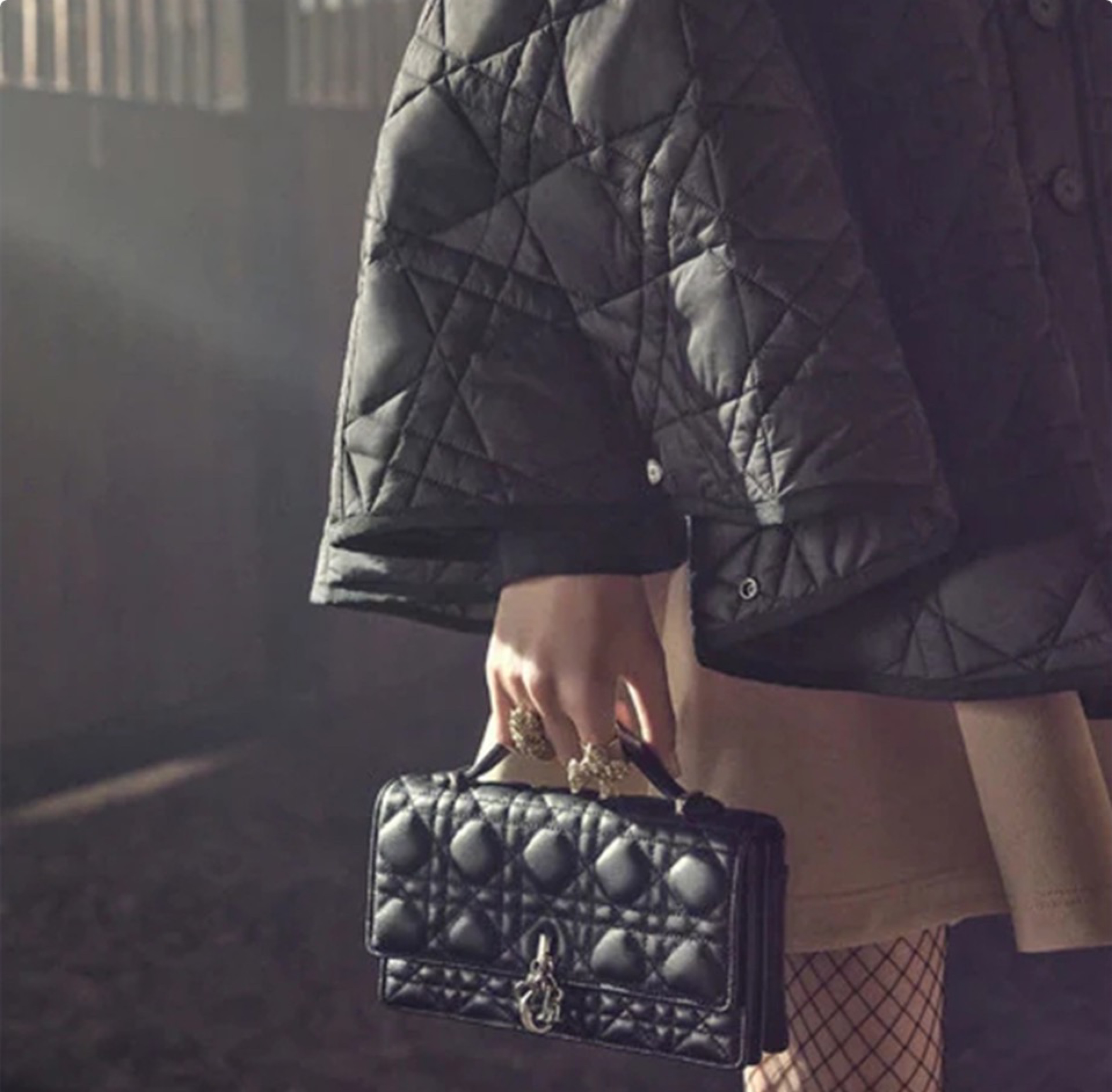 DIOR Lady My Dior Mini Bag