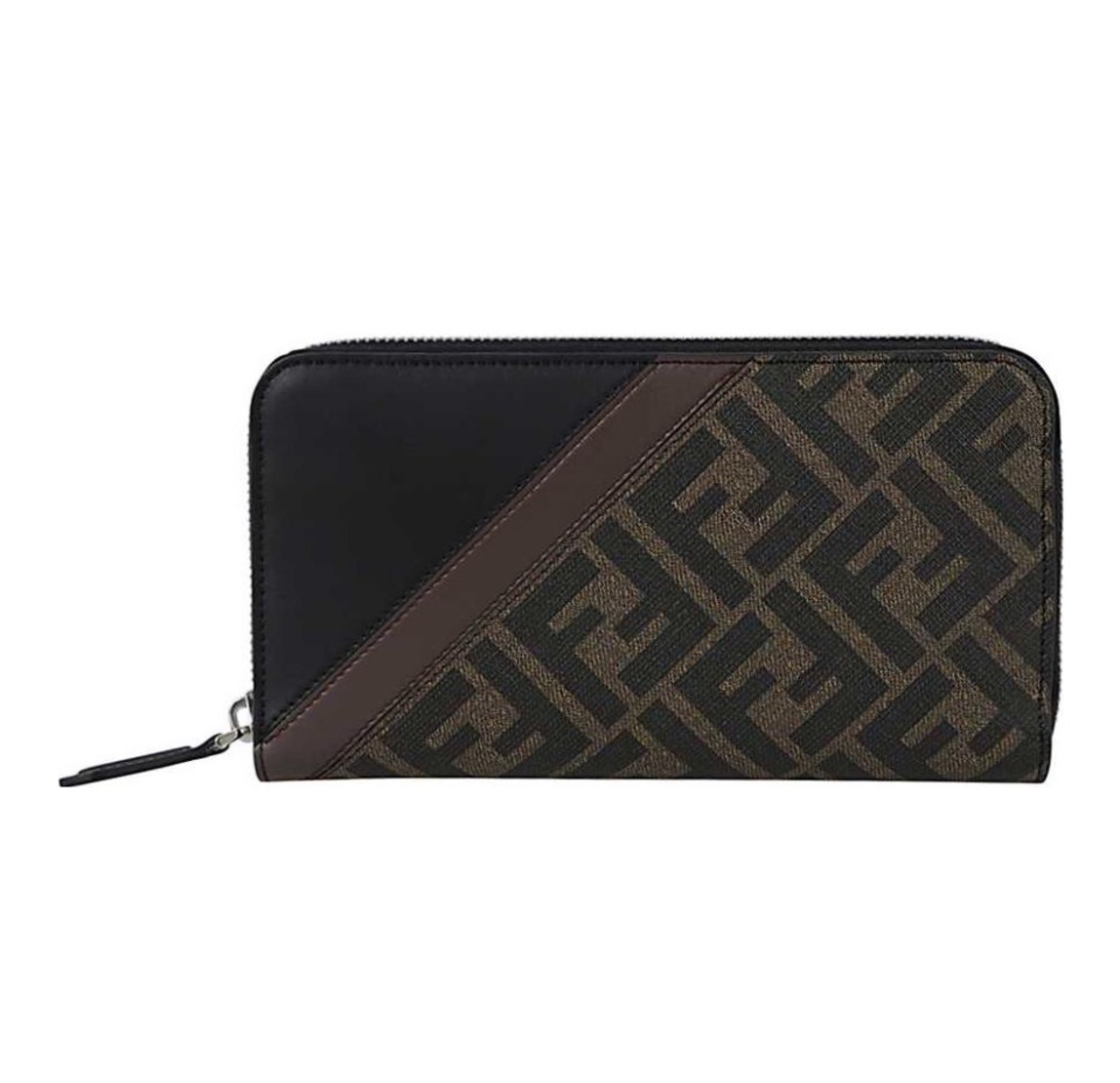 FENDI FF Printing Leather Wallte